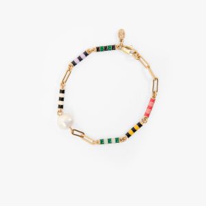 Le Stripe Pearl Bracelet