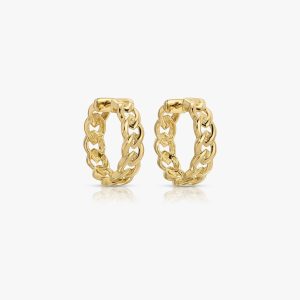 Link Hoop Earrings