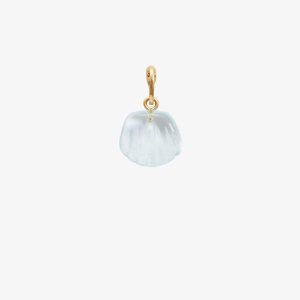 Stone Scallop Charm